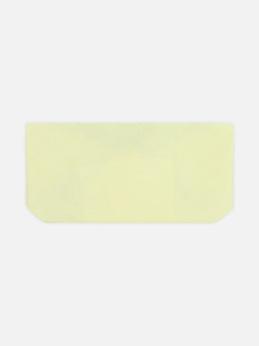 Oh Baby Plain Triangle Nappies Yellow - Trpl