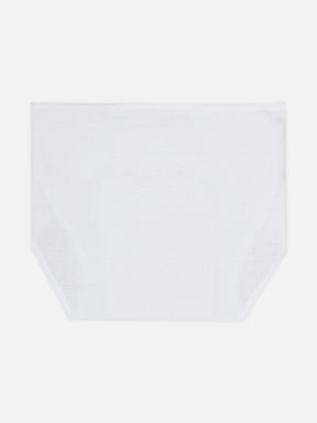 Oh Baby Plain Velcro Nappies White - Ltpl