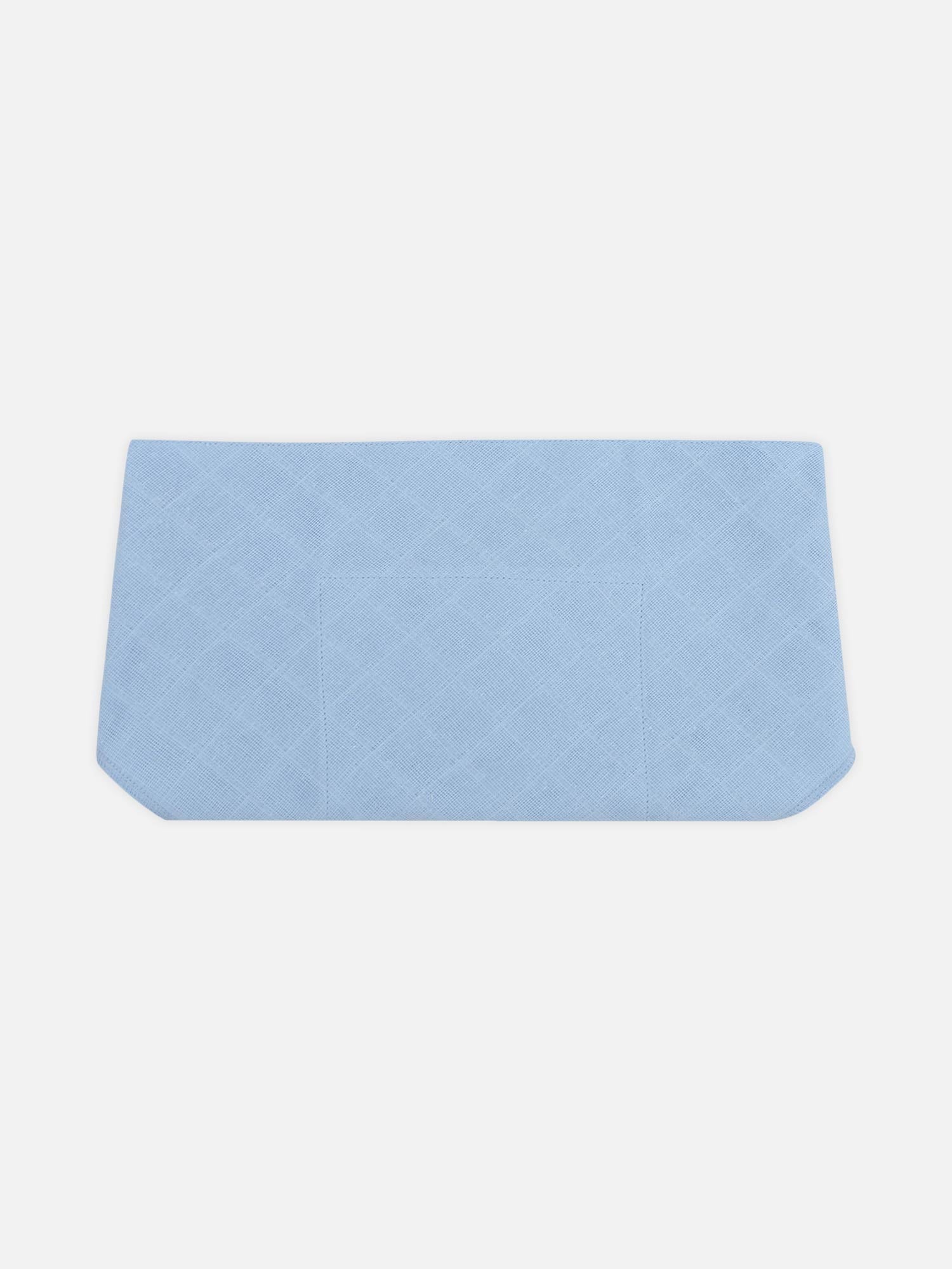 Oh Baby Plain Triangle Nappies Blue - Trpl