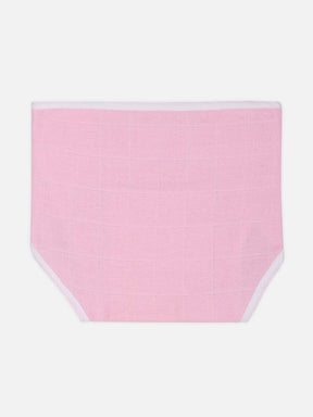 Oh Baby Plain Velcro Nappies Pink - Ltpl