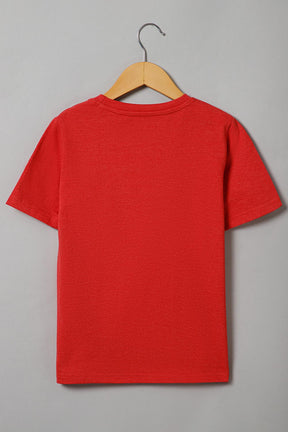 The Young Future Boy's T-shirt - Orange - BD12