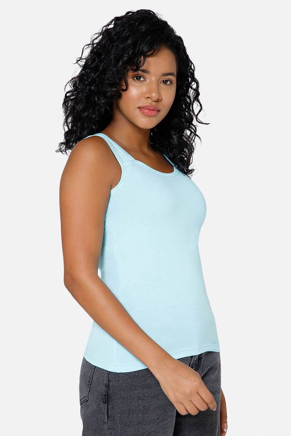 Full Coverage Sweat Absorbent Intimacy Cotton Tanktop - IN07 - Naidu Hall Family Store