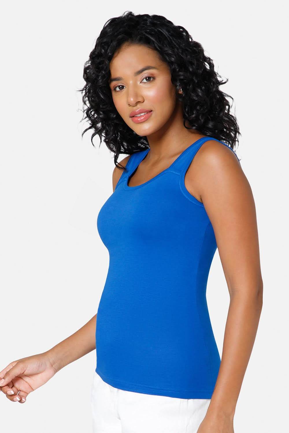 Full Coverage Sweat Absorbent Intimacy Cotton Tanktop - IN07 - Naidu Hall Family Store