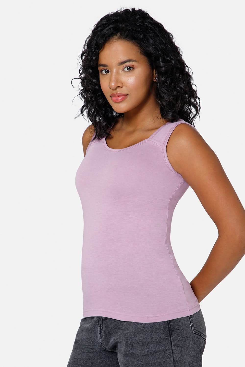 Full Coverage Sweat Absorbent Intimacy Cotton Tanktop - IN07 - Naidu Hall Family Store