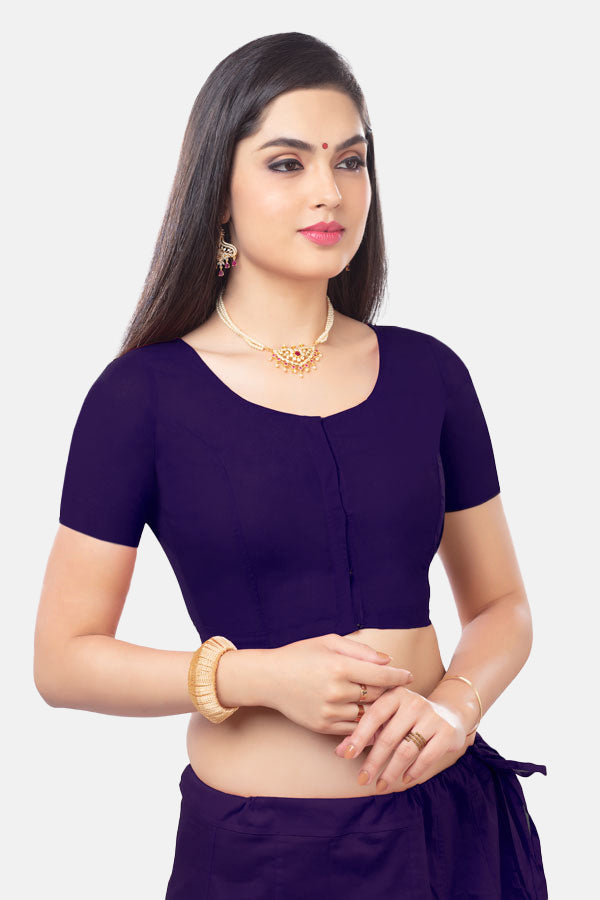 Naidu Hall Princess Cut Short Sleeve two by two Blouse