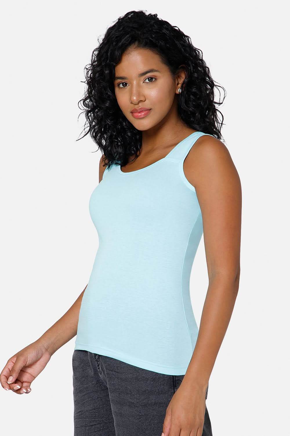 Full Coverage Sweat Absorbent Intimacy Cotton Tanktop - IN07 - Naidu Hall Family Store