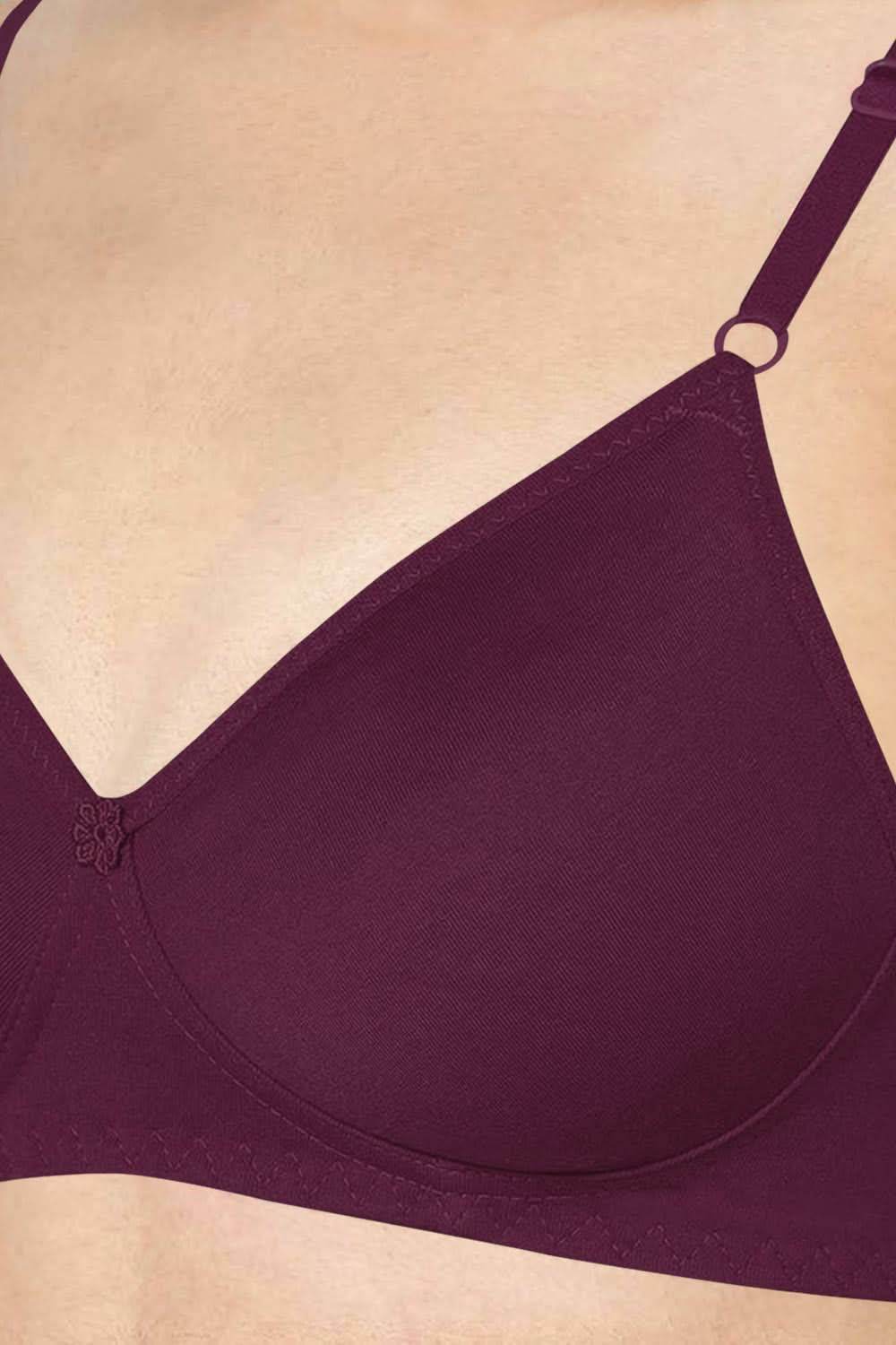 Naidu Hall Medium Coverage Non-Padded T-Shirt Bra - Candi - Naidu Hall Family Store