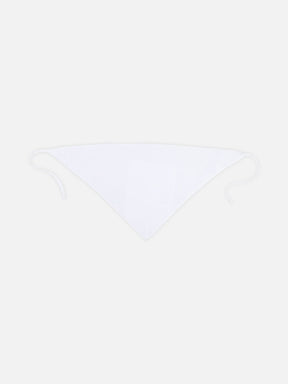 Oh Baby Plain Triangle Nappies White - Trpl