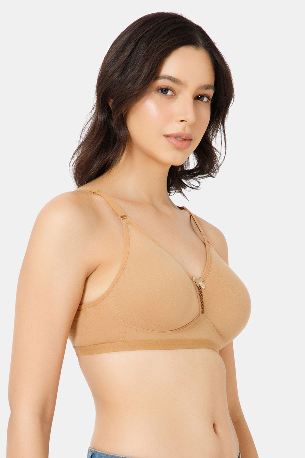 Naidu Hall High Coverage Everyday T-Shirt Bra-Skin