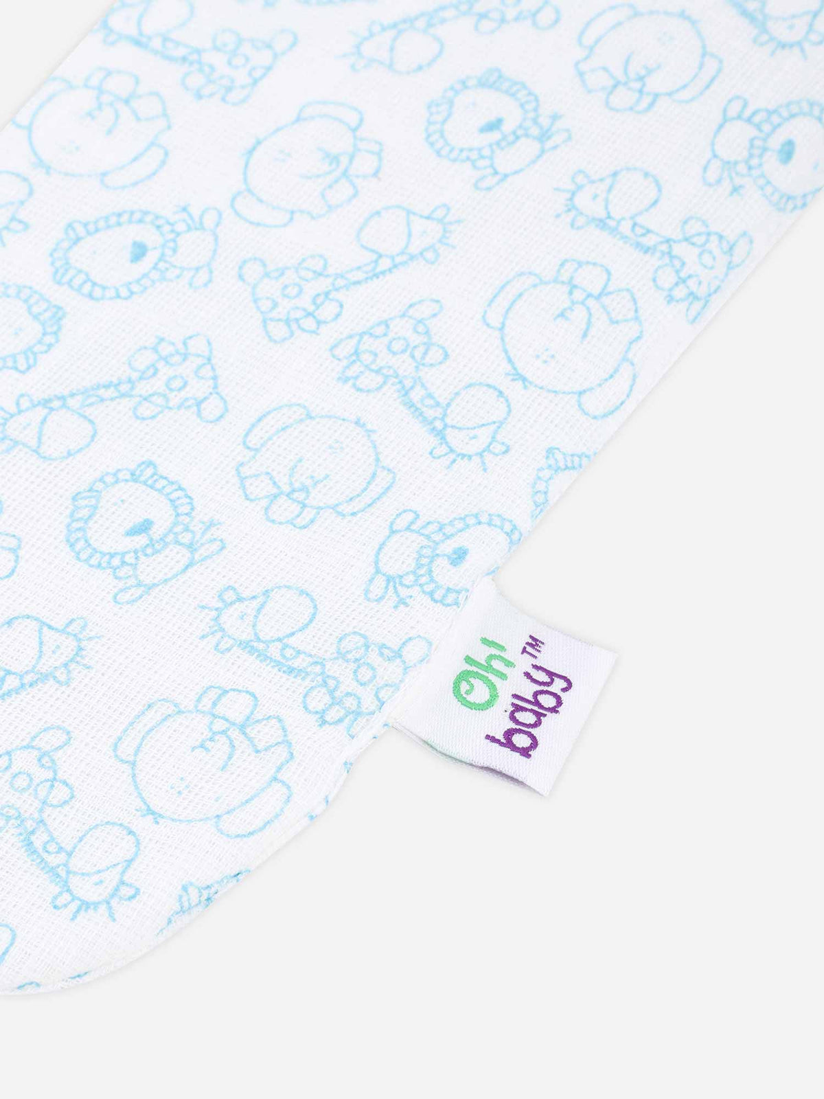 Oh Baby Printed Absorbent Blue Print - Plct