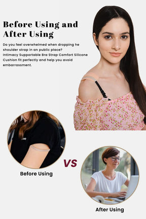 Intimacy Supportable Bra Strap Comfort Silicone Cushion