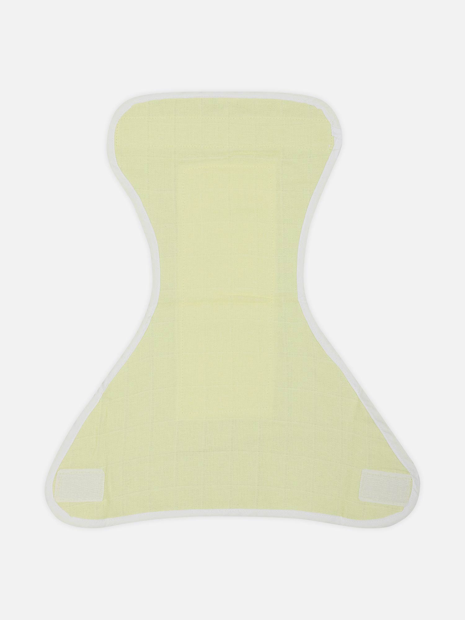 Oh Baby Plain Velcro Nappies Yellow - Ltpl