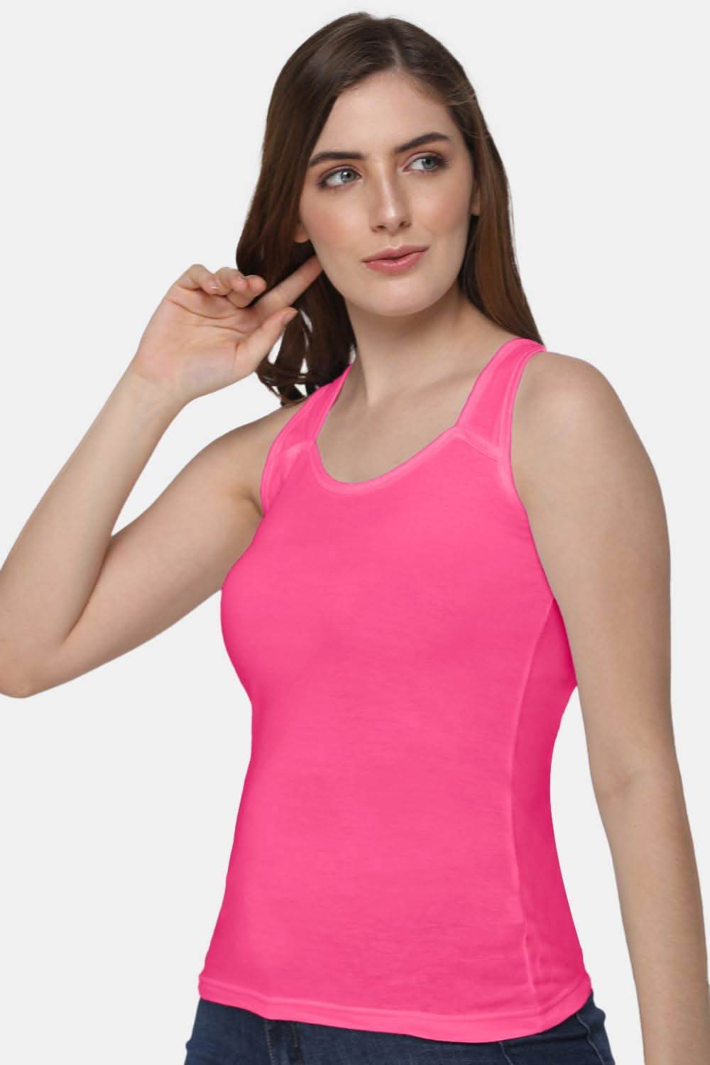 Full Coverage Sweat Absorbent Intimacy Cotton Tanktop - IN07 - Naidu Hall Family Store