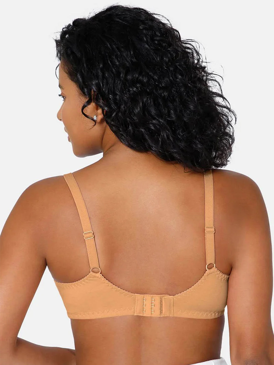 Fashionable Non-Wired Non-Padded Back Closure Intimacy Everyday T-Shirt Bra - Blue Shades - ES06