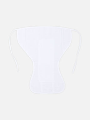 Oh Baby Plain Round Nappies White - Rdpl