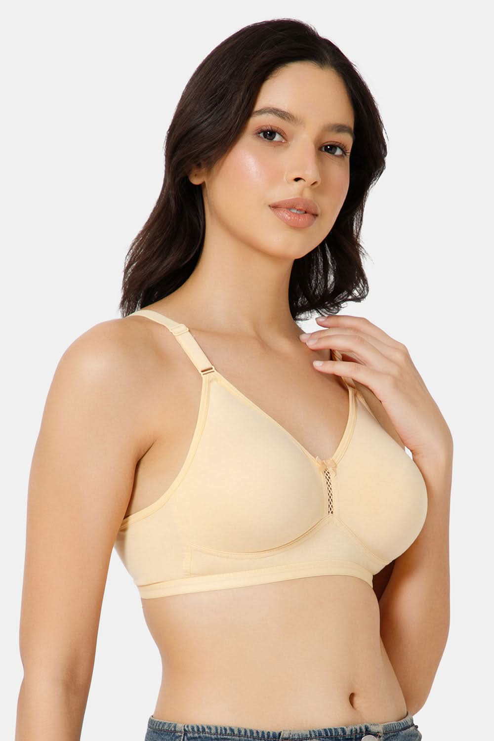 Naidu Hall High Coverage Everyday T-Shirt Bra-Nude