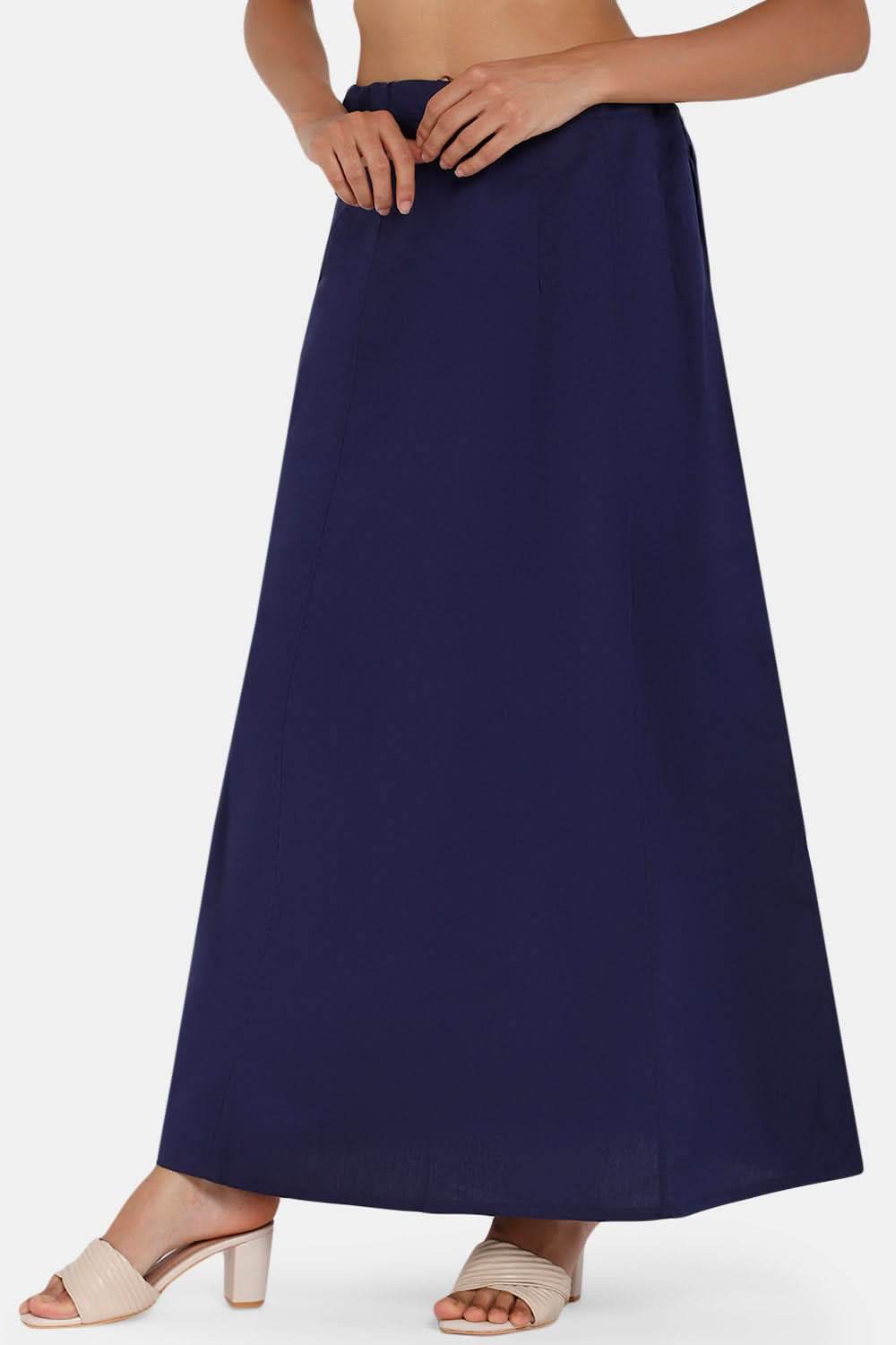 Premium 100% Cotton Saree Inskirt in Popular Colors | Naidu 7-Part Saree Hall Petticoat HC40 - Naidu Hall Family Store
