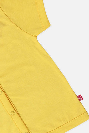 Oh Baby T Shirts Front Open Yellow-Ts11