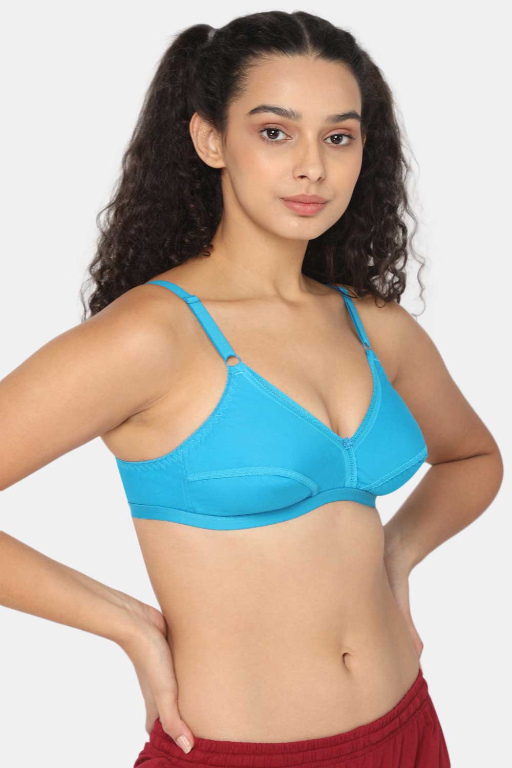 Naidu Hall Medium Coverage Non-Wired Non-Padded Everyday Saree Bra -  Lovable