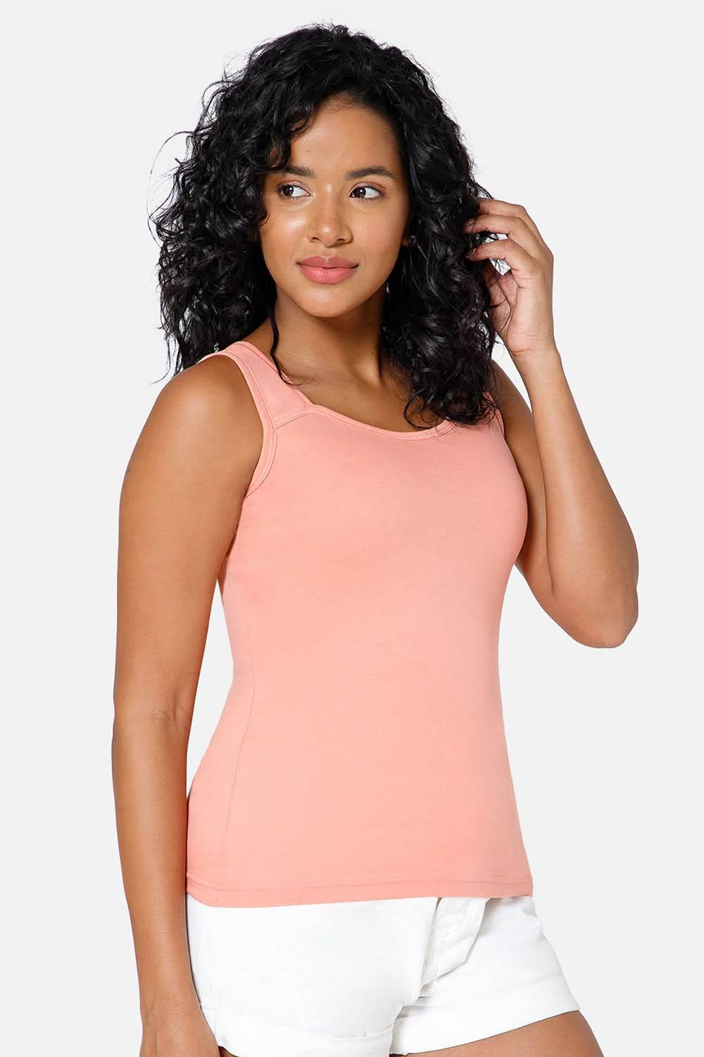 Full Coverage Sweat Absorbent Intimacy Cotton Tanktop - IN07 - Naidu Hall Family Store