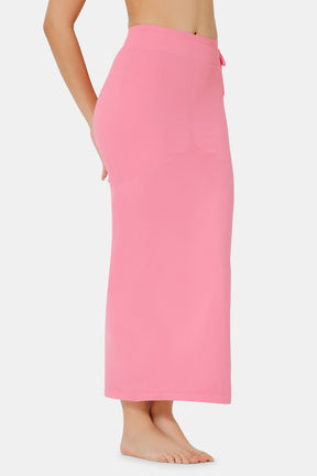 Intimacy Seamless Sweat Absorbent Mermaid Saree Shapewear - Pink - SW02