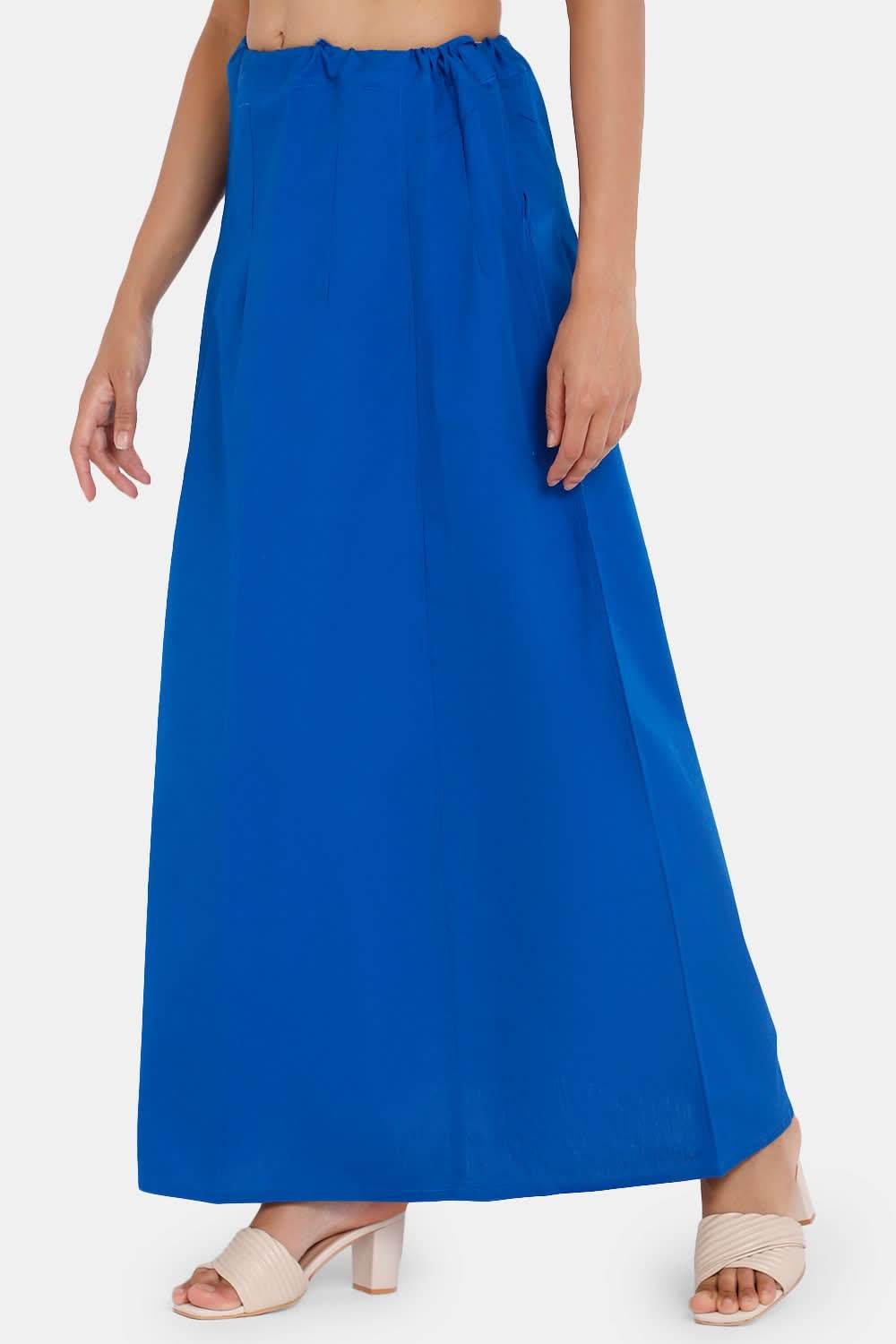 Premium 100% Cotton Saree Inskirt in Popular Colors | Naidu 7-Part Saree Hall Petticoat HC40 - Naidu Hall Family Store