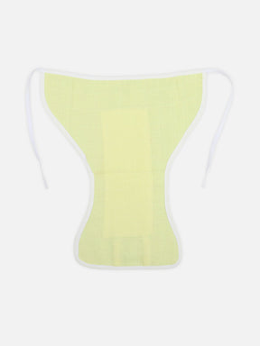 Oh Baby Plain Round Nappies Yellow - Rdpl