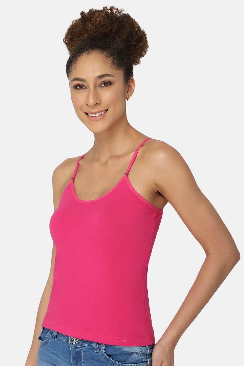 Intimacy Full Coverage Cotton Slip Camisole – IN15 | Non-Wired, Non-Padded & Ultra-Comfortable - Naidu Hall Family Store