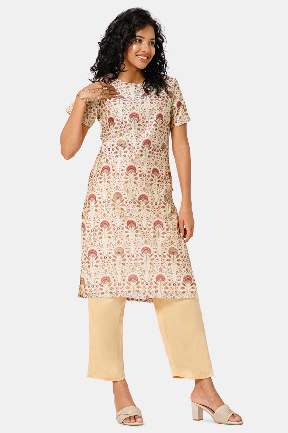 OM cotton kurti for Youth (Short length) | poojapaath.ca