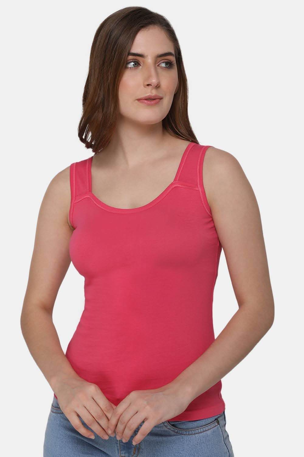 Full Coverage Sweat Absorbent Intimacy Cotton Tanktop - IN07 - Naidu Hall Family Store