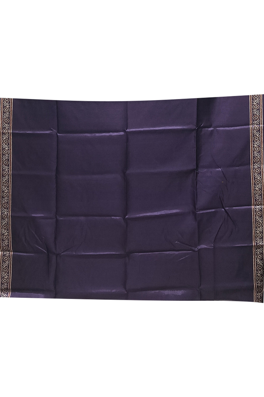Women's Art Silk Tussar Silk Printed Saree with Blouse | Designer Ethnic Saree for Women | Festive, Wedding & Traditional Wear - Purple - 4338