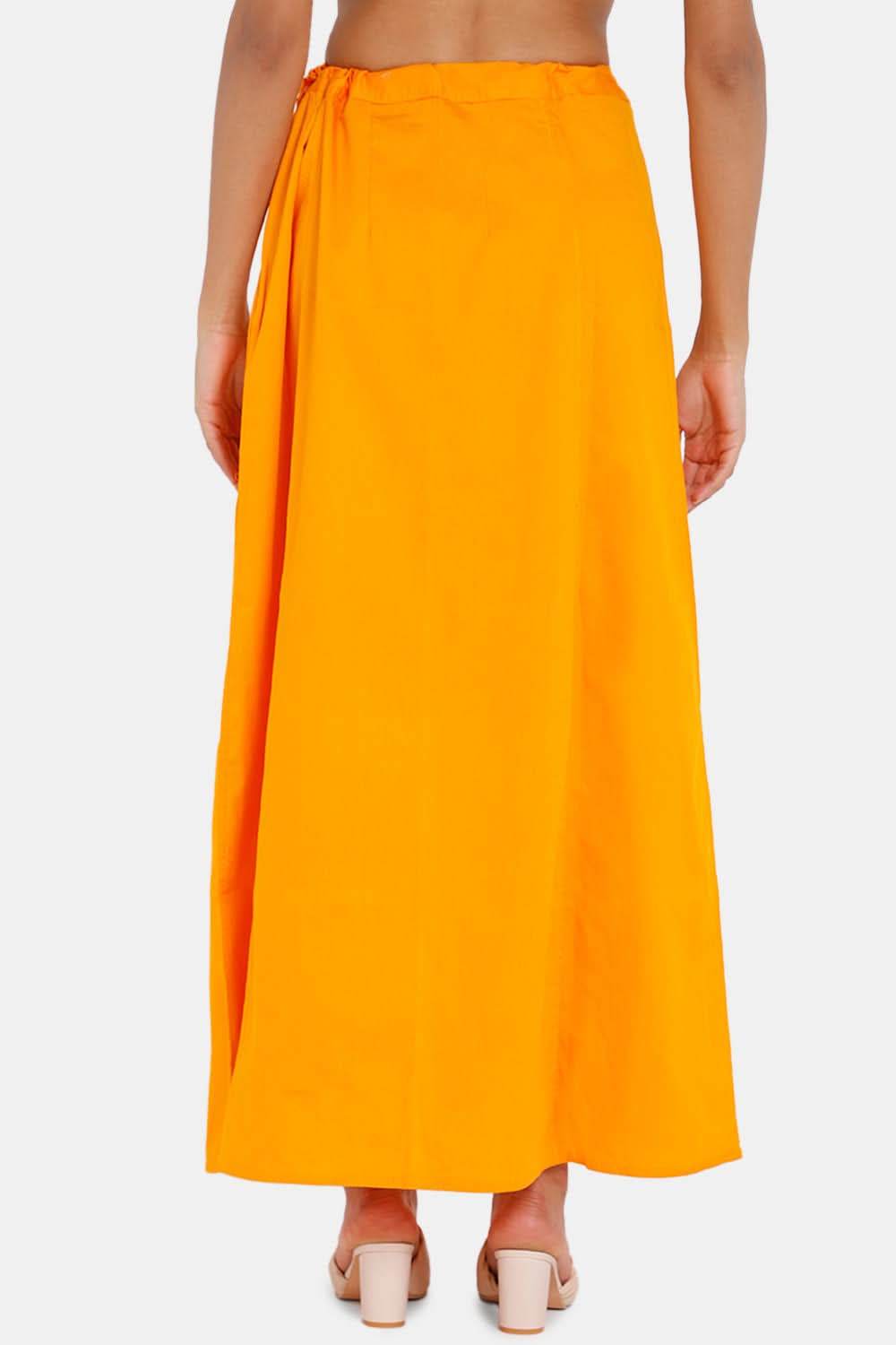 Premium 100% Cotton Saree Inskirt in Popular Colors | Naidu 7-Part Saree Hall Petticoat HC40 - Naidu Hall Family Store