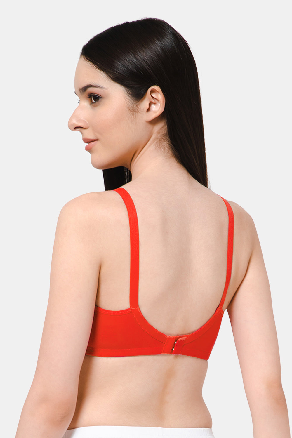 High Coverage Intimacy Nursing Bra - Maternity Bra - Fiery Red - FB07 - Flat Rs. 80