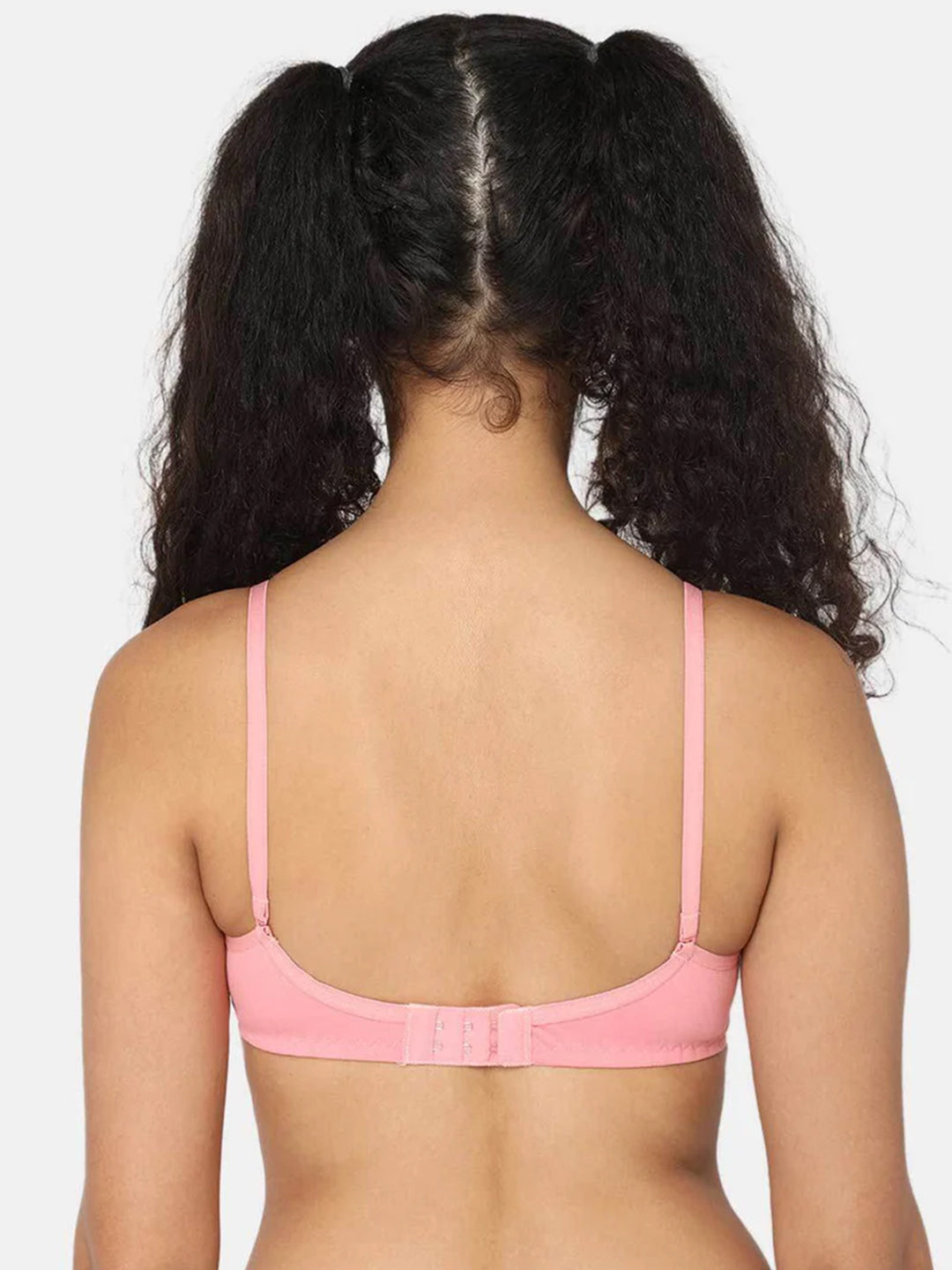 Fashionable Non-Wired Non-Padded Back Closure Intimacy Everyday T-Shirt Bra - Blue Shades - ES06