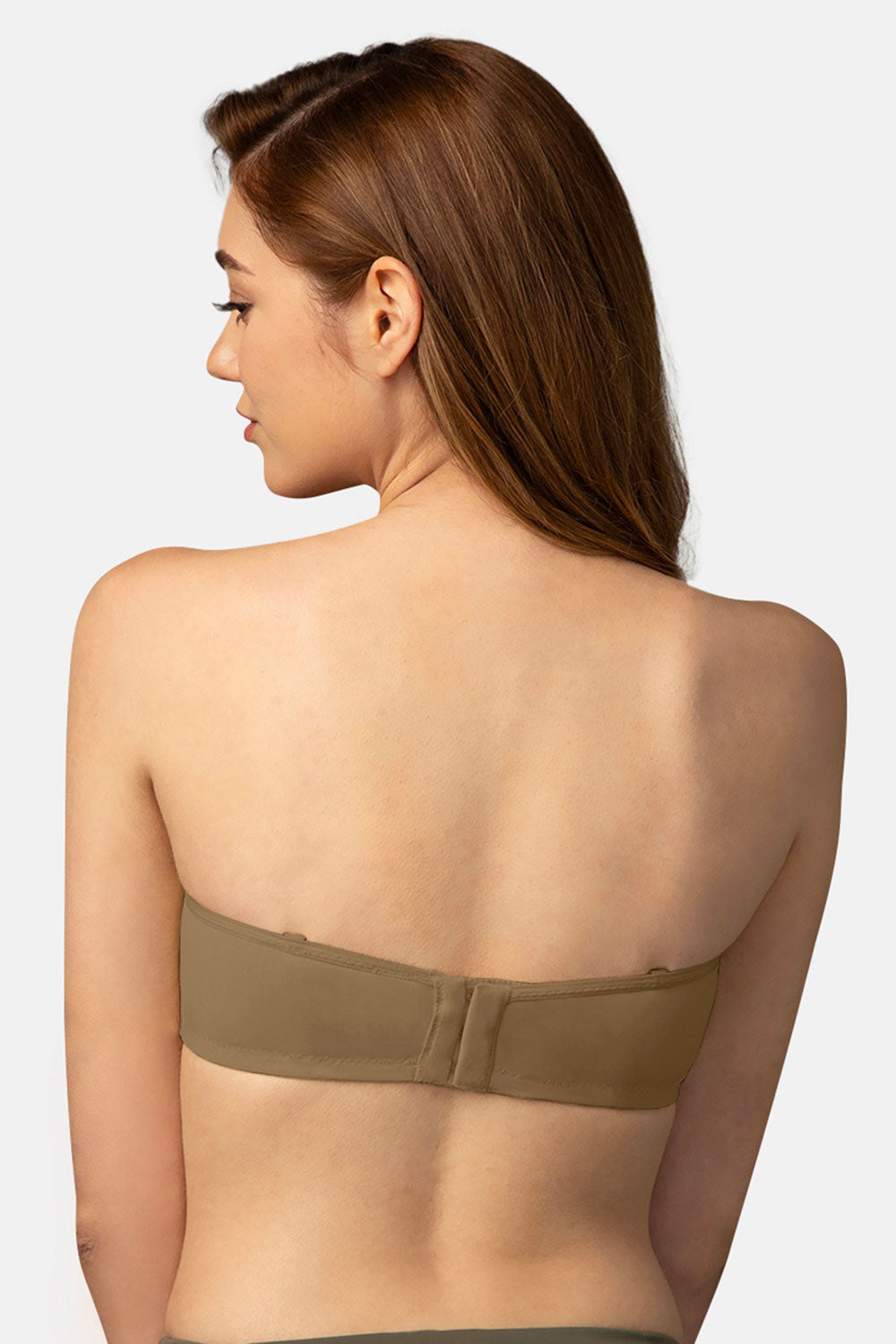 Intimacy Detachable Wired Padded Seamless Trendy Bra - Dark skin - LM01