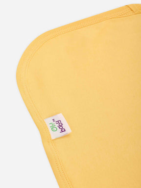 Oh Baby Plain Embroidery Carry  Towel Yellow - Htpr