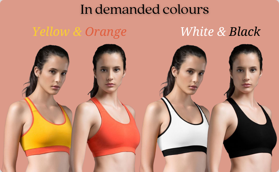 rygai Sports Bra Hollow Out Thin Padded Intimacy Comfortable Breathable  Solid Color Breast Support U-shaped Back Women Bras Inner Wear Garment,Skin  Color,2XL 