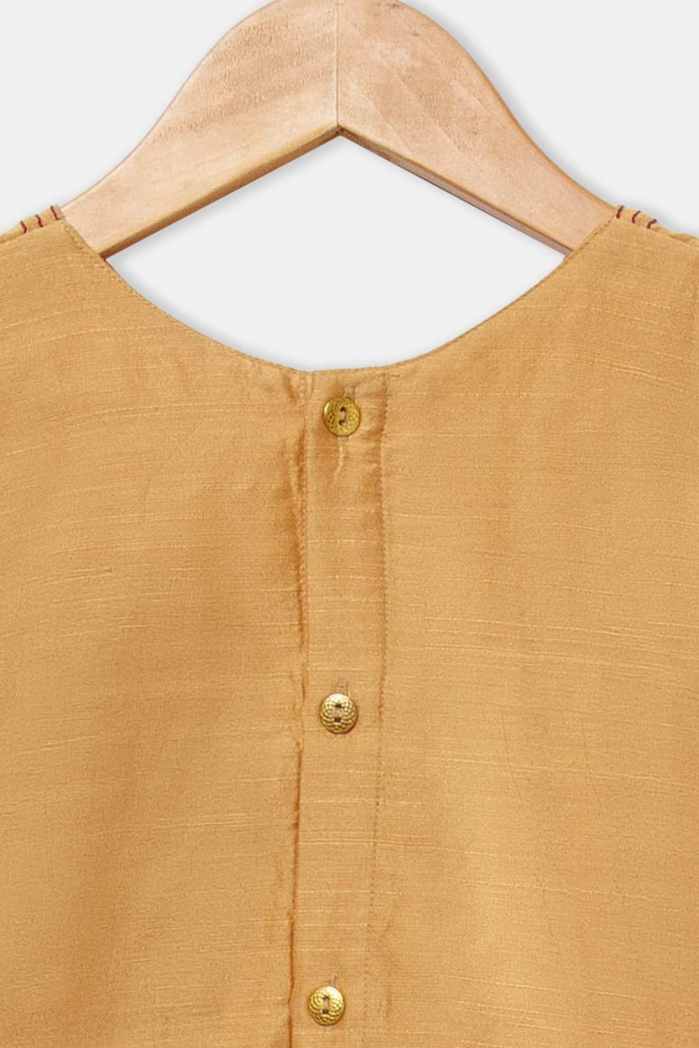Chittythalli Girl's Pavadai Set – Sweetheart Neck Top with Ruffle Sleeves & Knife-Pleated Skirt - Purple - PS75
