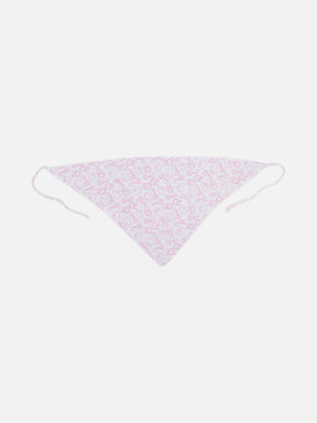 Oh Baby Printed Triangle Nappies Pink - Trpr