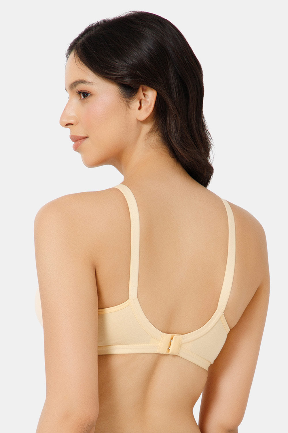 Naidu Hall High Coverage Non-Wired Everyday T-Shirt Bra-Nude