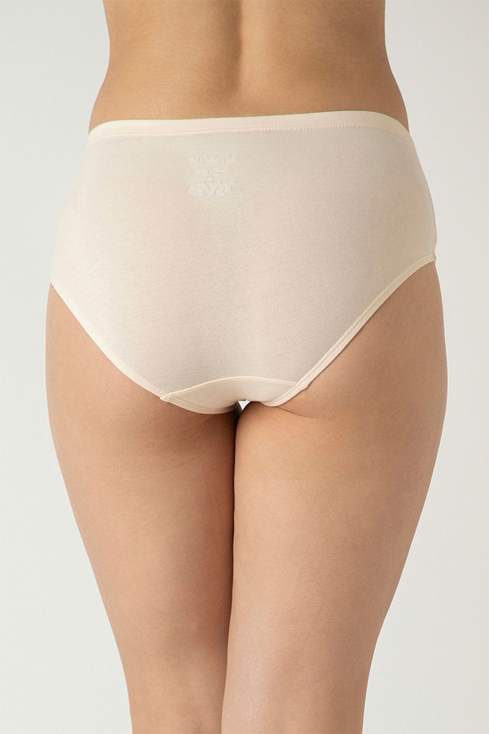 Amante Women's Cotton Hipster Panties Pack of 3 – Mid Rise Soft Stretch Breathable Everyday Underwear with Full Back Coverage - PPK43005