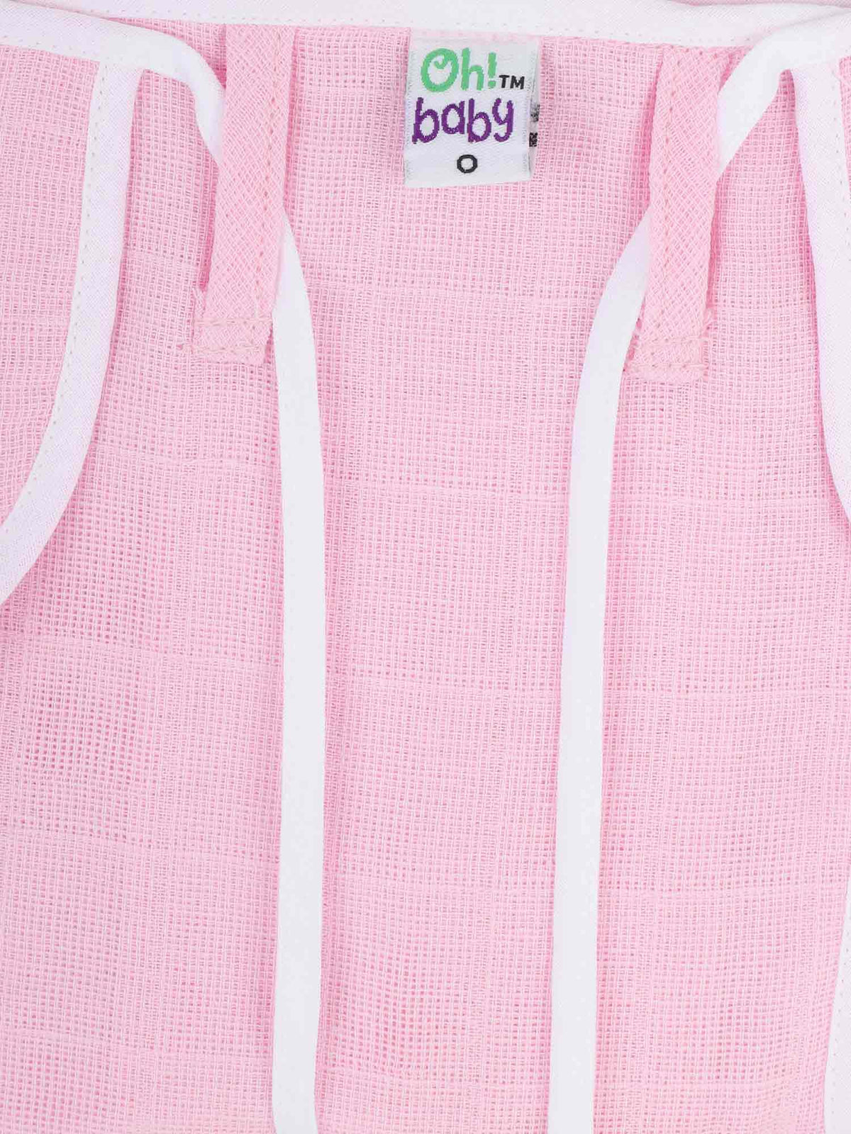 Oh Baby Plain Round Nappies Pink - Rdpl - Naidu Hall Family Store