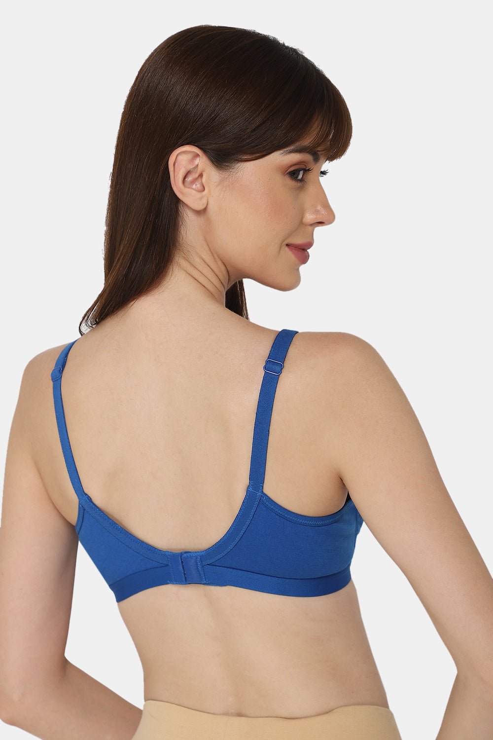 High Coverage Non-Wired Non-Padded Wide & Adjustable Strap Intimacy Saree Bra - INT01