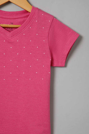 The Young Future Girls T-shirt - Pink - GT05