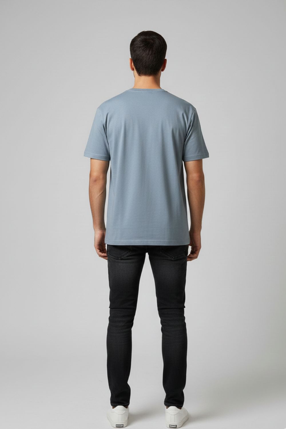 Enhance Men’s Cotton Graphic Printed Round Neck Half Sleeve T-Shirt | Today’s Plan Everyday Wear - Grey - TG08