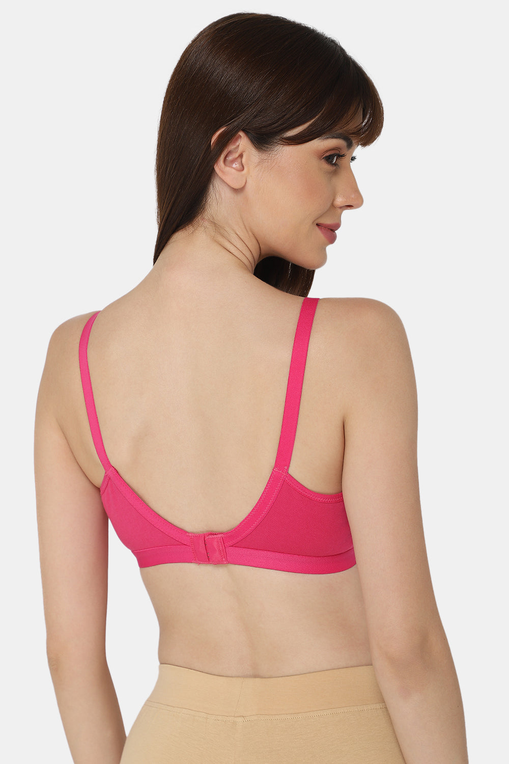 High Coverage Non-Wired Non-Padded Wide & Adjustable Strap Intimacy Saree Bra - INT01