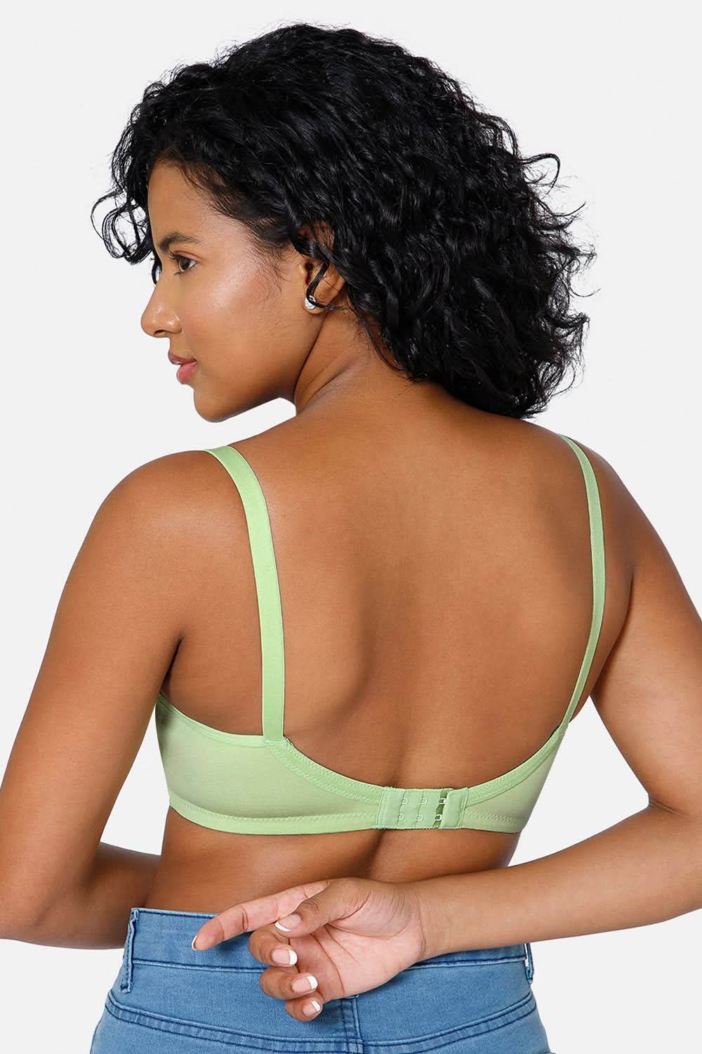 High Coverage Non-Wired Non-Padded Intimacy T-shirt Saree Bra - ES02 - Light Shades - Naidu Hall Family Store