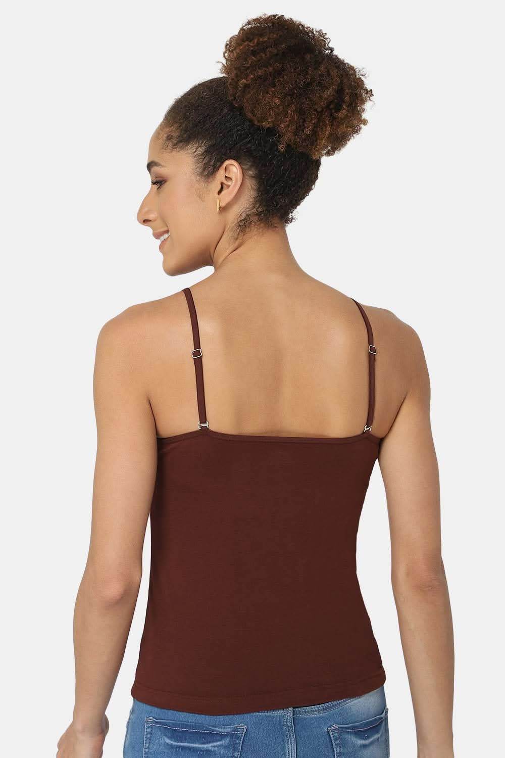Intimacy Full Coverage Cotton Slip Camisole – IN15 | Non-Wired, Non-Padded & Ultra-Comfortable - Naidu Hall Family Store