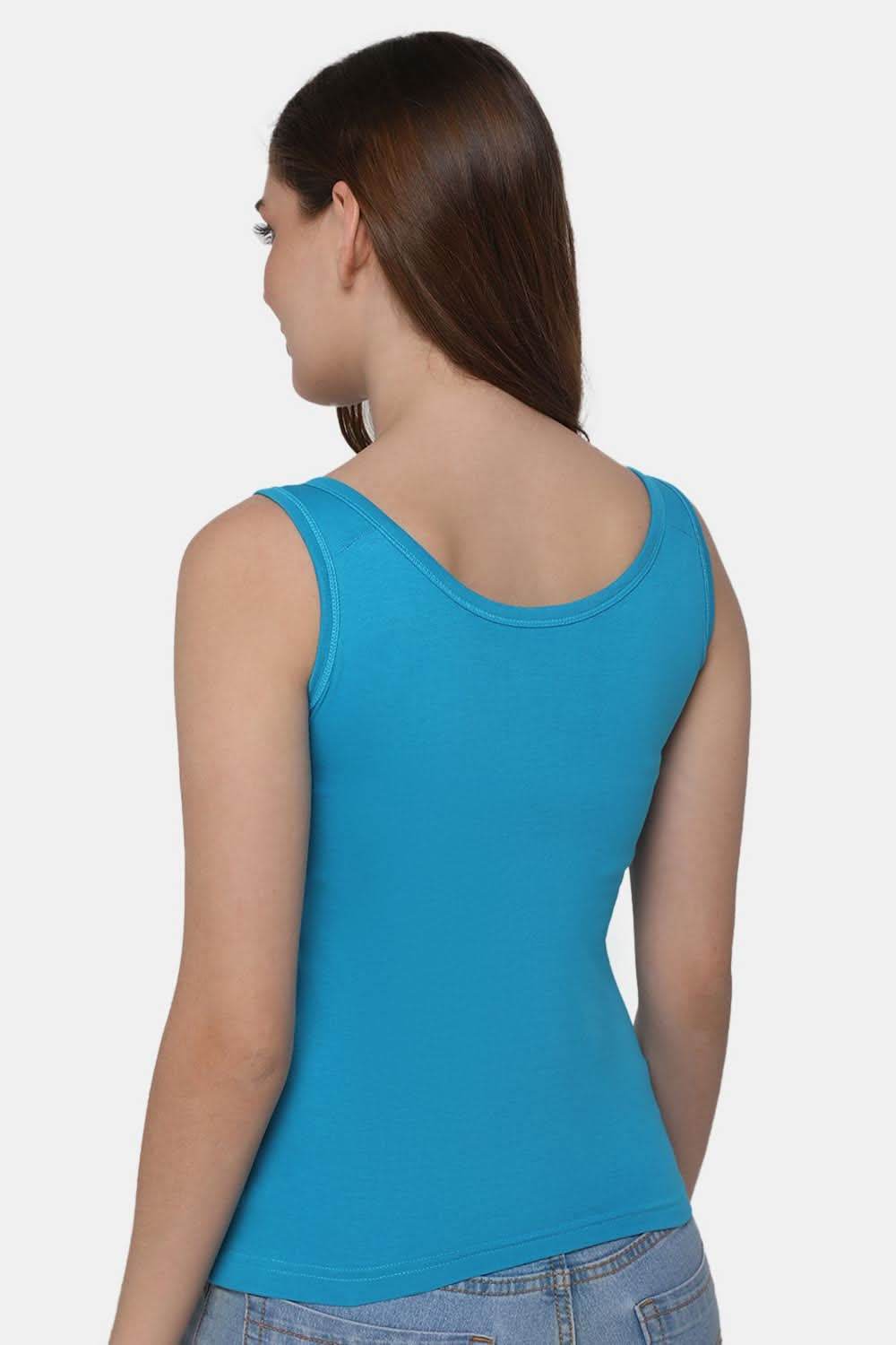 Full Coverage Sweat Absorbent Intimacy Cotton Tanktop - IN07 - Naidu Hall Family Store