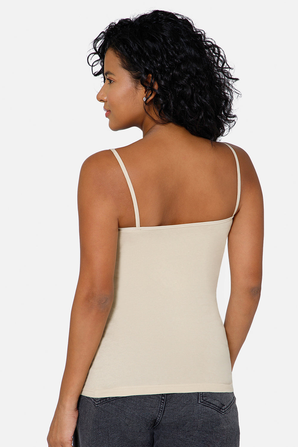 Intimacy Full Coverage Cotton Slip Camisole – IN08 | Non-Padded & Wire-Free Comfort Design